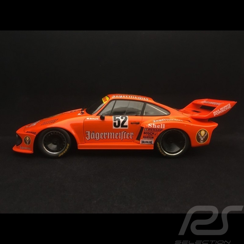 Porsche 935 /77 winner Zolder DRM 1977 n° 52  jagermeister 1/18 Norev 187435