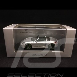 Porsche Boxster E type 981 2015 argent 1/43 Spark WAP0202040F
