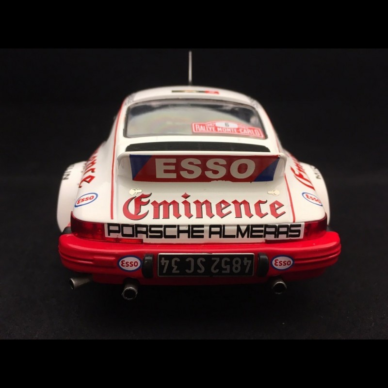 Maquette IXOMODELS Porsche 911 SC Rallye Monte-Carlo 1982 N°6 - Échelle 1/43 - Métal/Plastique