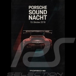 Porsche Sound Nacht 2018 Posters complete original serie - Rare !