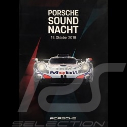 Porsche Sound Nacht 2018 Posters komplett original serie - Selten!