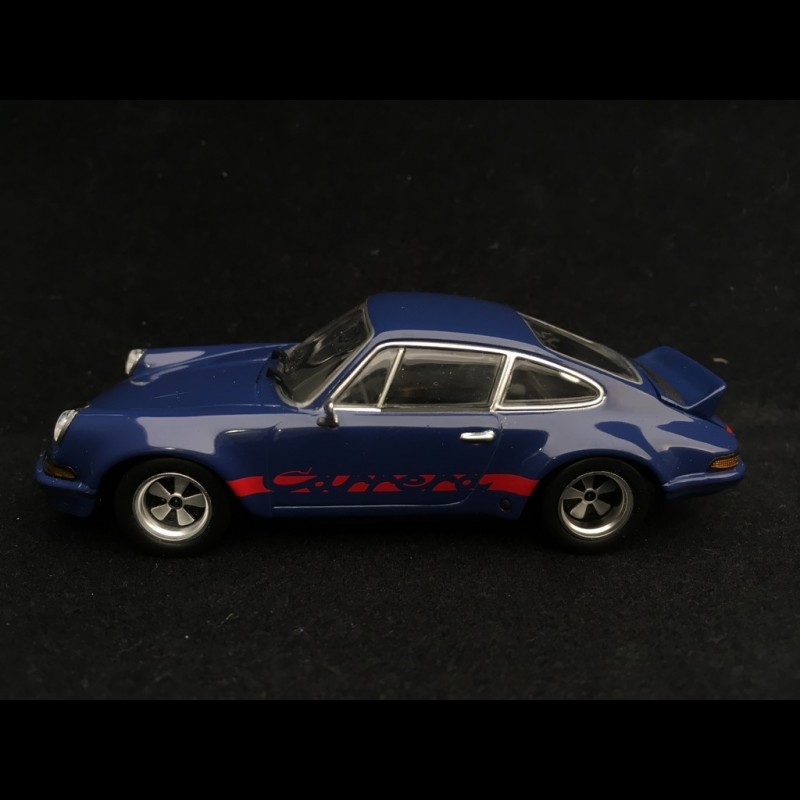 Porsche 911 Carrera RSR 2.8 1973 blue / red 1/43 Minichamps 430736904