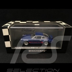 Porsche 911 Carrera RSR 2.8 1973 blau / rot 1/43 Minichamps 430736904