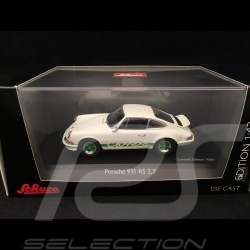 Porsche 911 Carrera RS 2.7 1973 blanc / vert 1/43 Schuco 450361600