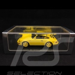 Porsche 911 type 964 RS Club Sport 1992 jaune Vitesse 1/43 Spark S2087