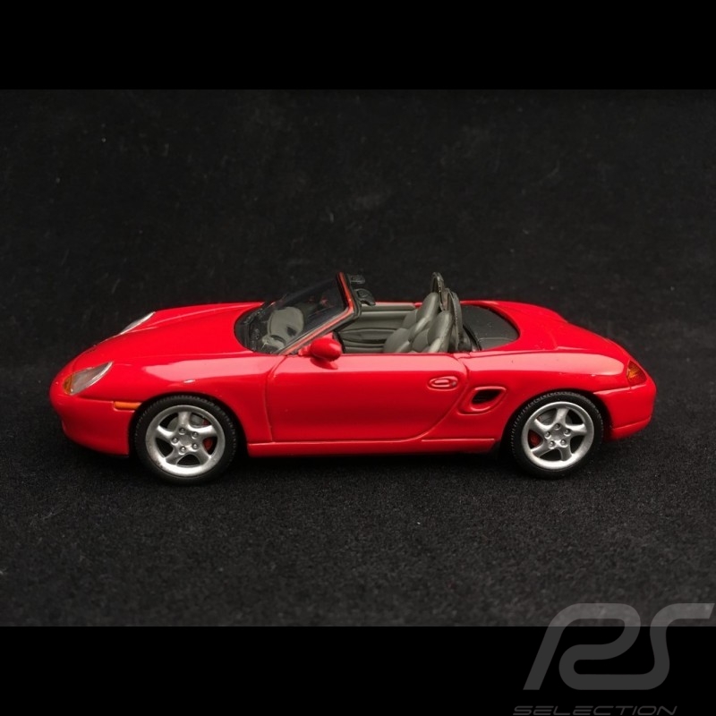 Porsche Boxster S 986 1999 rouge 1/43 Minichamps 430068032