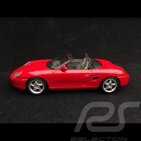 Porsche Boxster S 986 1999 rouge 1/43 Minichamps 430068032