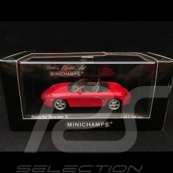 Porsche Boxster S 986 1999 red 1/43 Minichamps 430068032