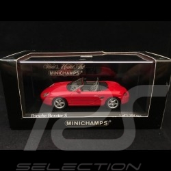 Porsche Boxster S 986 1999 rouge 1/43 Minichamps 430068032