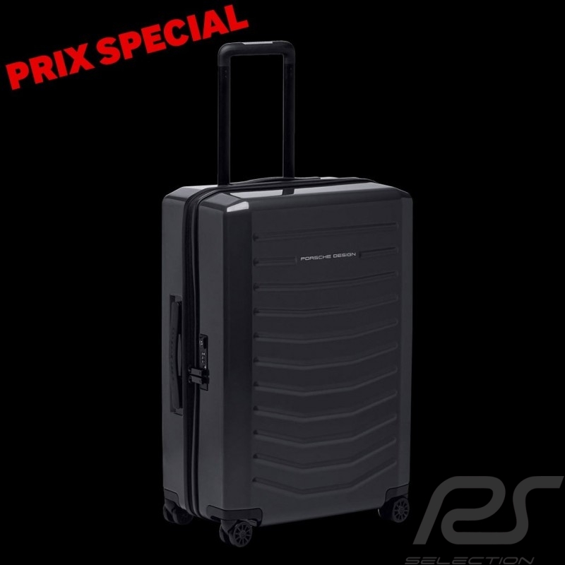 Bagage Porsche Trolley M 802 gris anthracite taille medium Porsche Design Travel luggage Reisegepäck
