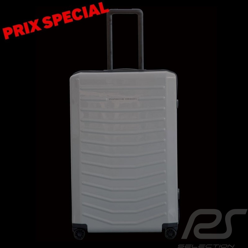 Bagage Porsche Trolley L 801 gris craie taille Large Porsche Design Travel luggage Reisegepäck