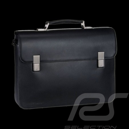 Porsche Tasche Briefbag schwarze Leder Cervo 2.0 FM Porsche Design 4090000459