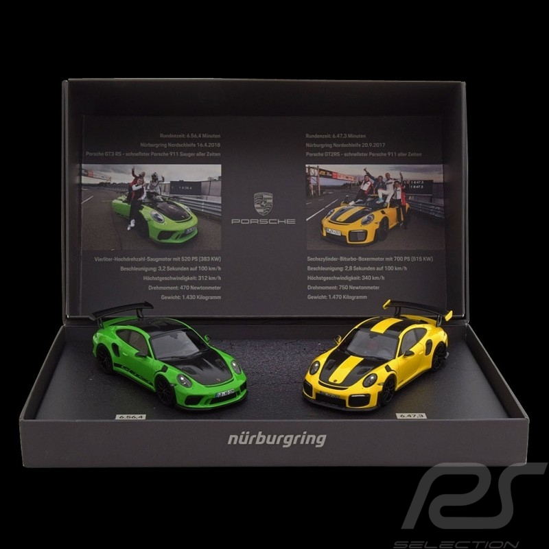 1:43 Minichamps Porsche 911 gt3 RS lap record nurburgring 2018 991