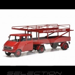 Camion Opel Blitz transporteur Porsche 1963 rouge 1/18 Schuco 450008400 Truck LKW-Träger