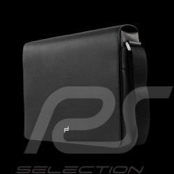 Sac Porsche Laptop / Messenger cuir noir French Classic 3.0 Porsche Design 4090001527 shoulder bag Schultertasche 