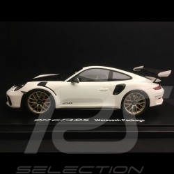 Porsche 911 GT3 RS type 991 Mark II Pack Weissach 2018 weiß / schwarz 1/18 Spark WAP0211690K