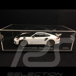 Porsche 911 GT3 RS type 991 Mark II Pack Weissach 2018 weiß / schwarz 1/18 Spark WAP0211690K