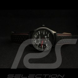 Montre Watch Uhr Porsche 911 300 km/h compteur de vitesse speedometer Tachometer boitier noir / fond noir