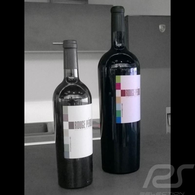 Magnum de vin 50 ans wine 50 years Wein 50 Jahre Porsche 911 bordeaux Rouge Perou 2011