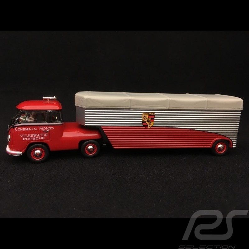 VW Combi T1 Transporteur course Continental motors USA 1/43 Schuco 450905600 racing transporter rennsporttransporter