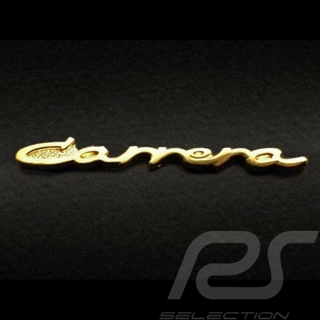 Pin Porsche Carrera doré