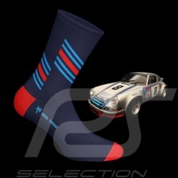 Chaussettes Socks Socken Martini RSR bleu / rouge / bleu - mixte