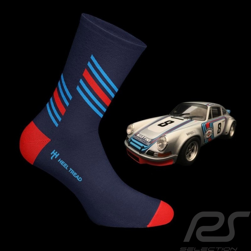 Chaussettes Socks Socken Martini RSR bleu / rouge / bleu - mixte