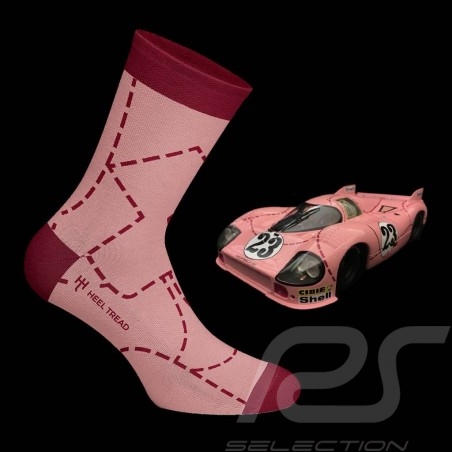 Pink Pig 917 socks pink - unisex