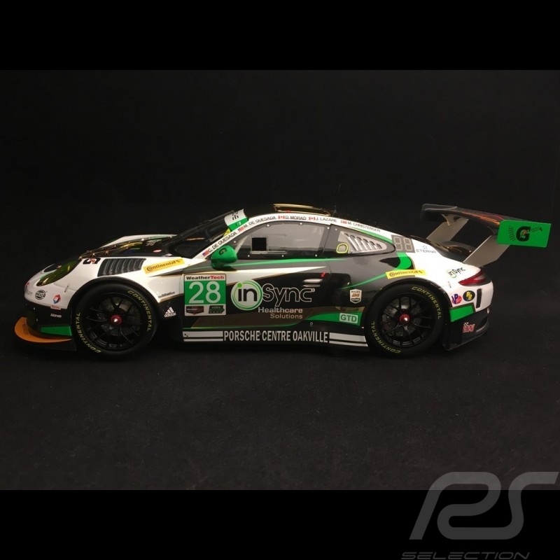 Porsche 911 GT3 R type 991 winner Daytona 2017 n° 28 Alegra 1/18 Minichamps 155176928