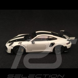 Porsche 911 GT2 RS type 991 Weissach Package gris craie / noir 1/43 Spark S7624