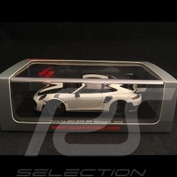 Porsche 911 GT2 RS typ 991 Weissach Package kreide grau / schwarz 1/43 Spark S7624