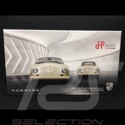 Set Porsche History 356 A Coupé / 356 A Hardtop 1957 steingrau 1/43 Spark HPTRMOD01