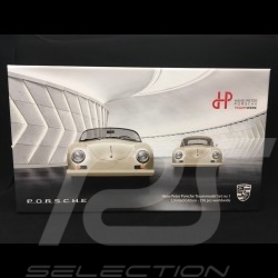 Set Porsche History 356 A Coupé / 356 A Hardtop 1957 stone grey 1/43 Spark HPTRMOD01