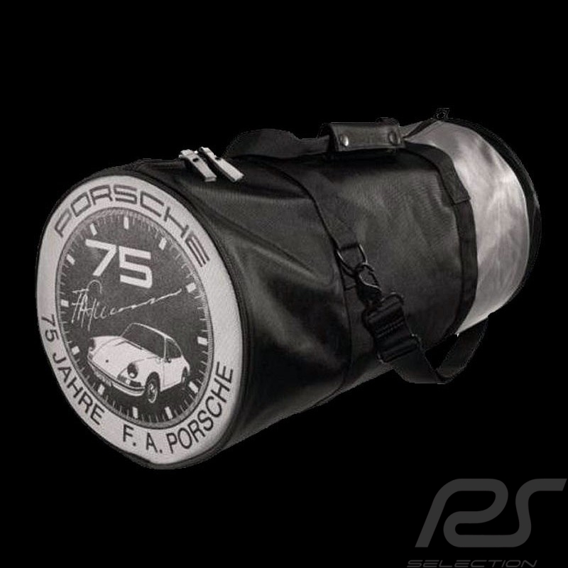 Porsche Sporttasche F.A. Porsche 75 Jahre schwartz / silbergrau Porsche Design WAP1060000CFAP