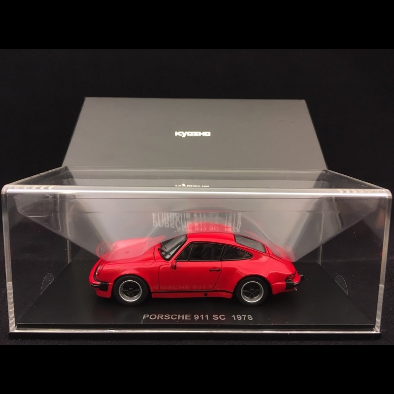 Kyosho ポルシェ911 SC 1978 赤 1/43