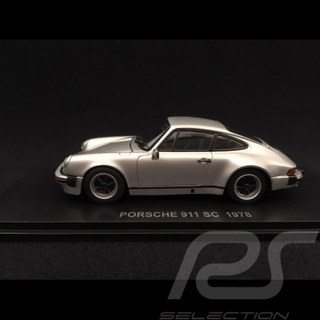 Porsche 911 SC 3.0 1978 silver 1/43 Kyosho 05523S