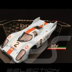Porsche 917 K Monza 1971 n°2 Gulf 1/43 Brumm R221