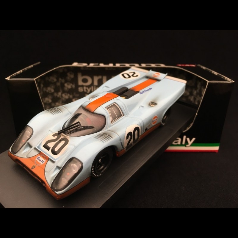 Brumm Porsche 917K #22 Marko Van Lennep Winner 24h Le Mans 1971 1/43 R220-UP24