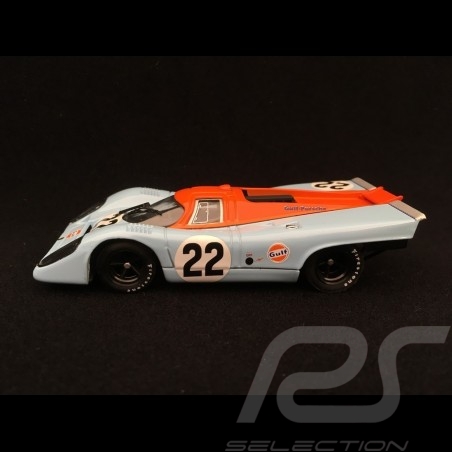 Porsche 917 K Le Mans 1970 n°22 Gulf 1/43 Brumm R495