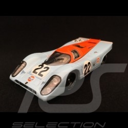 Porsche 917 K Le Mans 1970 n°22 Gulf 1/43 Brumm R495