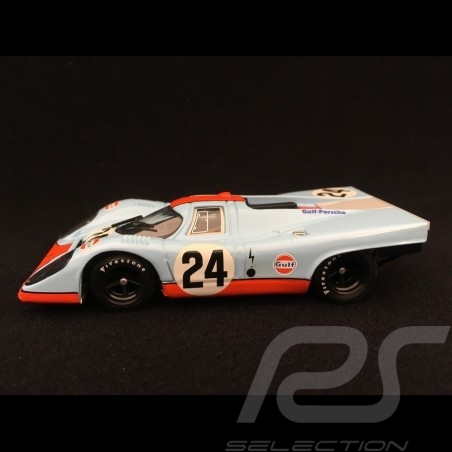 Porsche 917 K 1000 km Spa 1970 n° 24 JWA Gulf 1/43 Brumm R555
