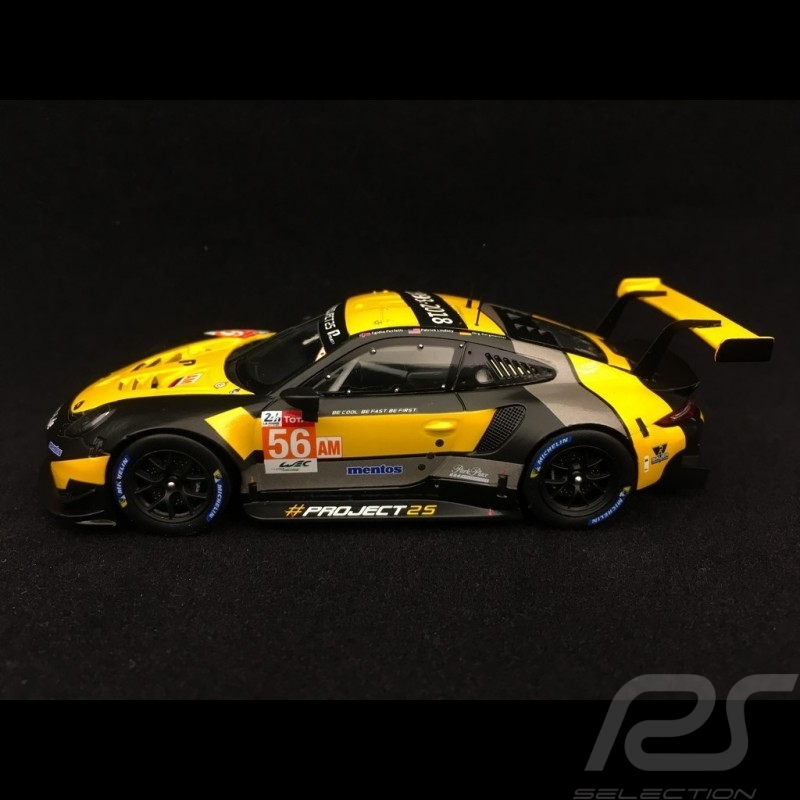 Porsche 911 RSR typ 991 24h du Mans 2018 n° 56 Team Project One 1/43 Spark S7038