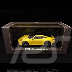 Porsche 911 type 992 Carrera 4S Coupé 2019 1/43 Minichamps WAP0201720K jaune Racing yellow Racinggelb 