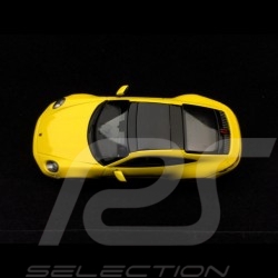Porsche 911 type 992 Carrera 4S Coupé 2019 1/43 Minichamps WAP0201720K jaune Racing yellow Racinggelb 