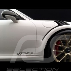 Porsche 911 GT3 RS type 991 Mk ll 2018 white / carbon 1/12 Spark WAP0231690K