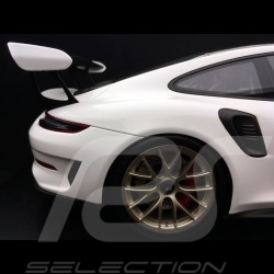 Porsche 911 GT3 RS type 991 Mk ll 2018 white / carbon 1/12 Spark WAP0231690K