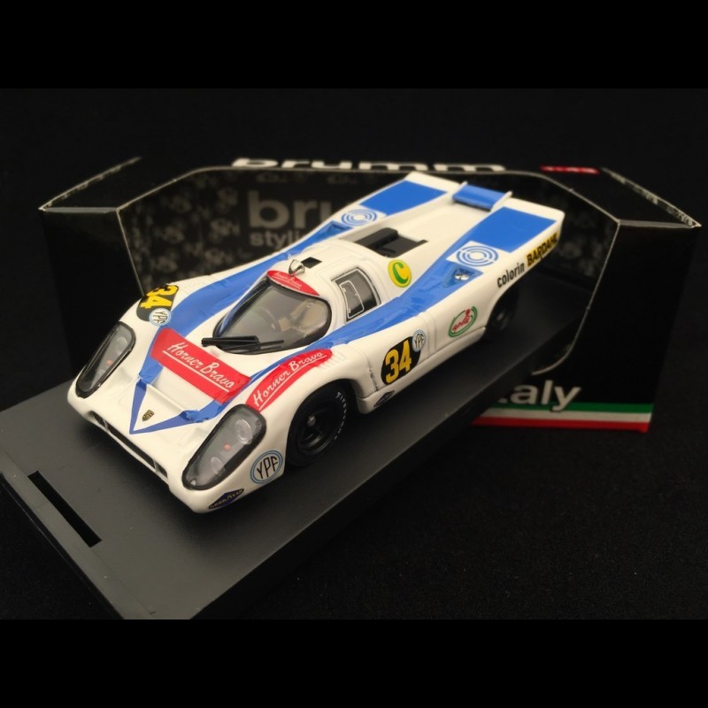 Miniature Brumm Porsche 917K #30 Siffert – 1/43, Buenos Aires 1971, Neuve