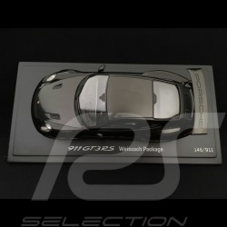 Porsche 911 GT3 RS type 991 Mark II Pack Weissach 2018 black / carbon 1/18 Spark WAP0211680K