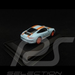 Porsche 911 R type 991 2018 gulf blau orange Streifen 1/87 Schuco 452637500
