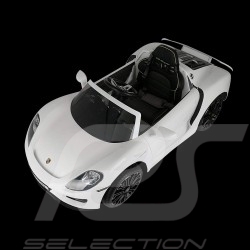 Battery vehicle Electric carrier for children 12V Porsche 918 Spyder White